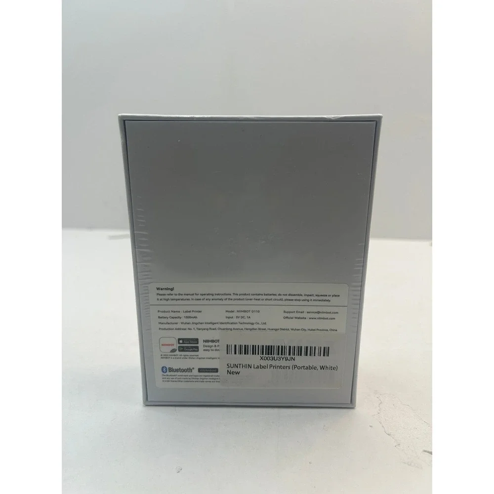 NIIMBOT D110 Label Printer Portable‎ White